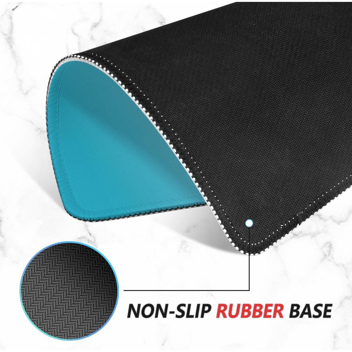 Alfombrilla de Ratón ITNRSIIET Antideslizante 25.9x21.1 cm Aqua