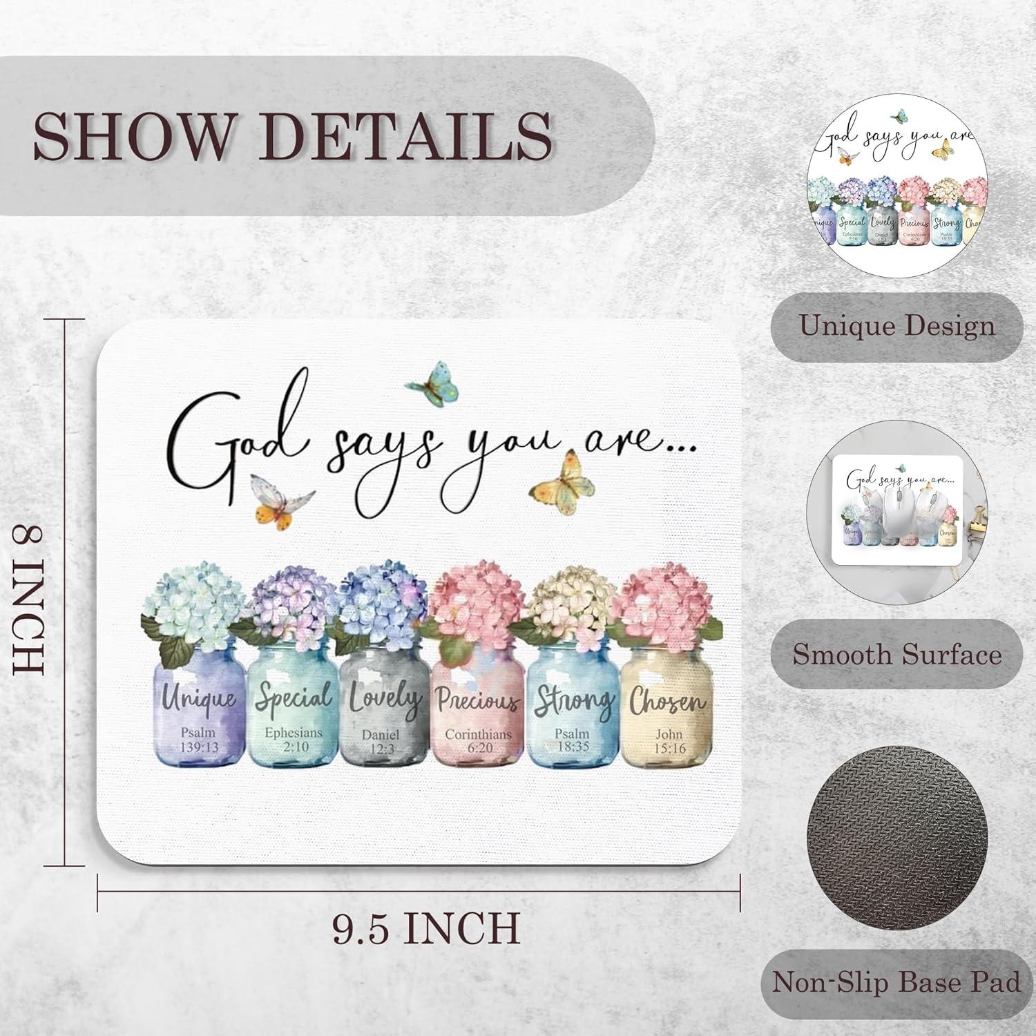 Alfombrilla de Ratón BAYOGITA Dios Dice 24.1x20.3 cm