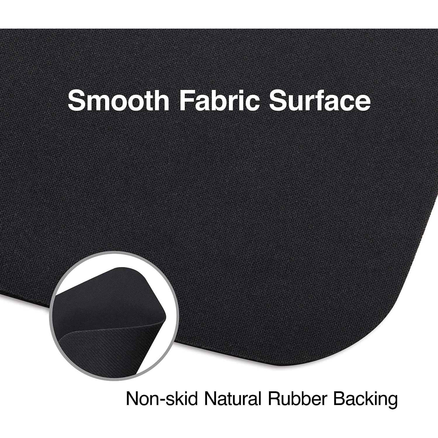 Alfombrilla de Ratón STAPLES Negra 2 Paquete 20.96x20.96cm