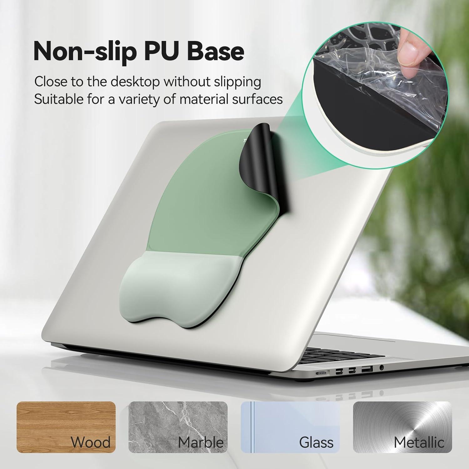 Conjunto de Alfombrilla de Ratón y Teclado TECKNET Verde