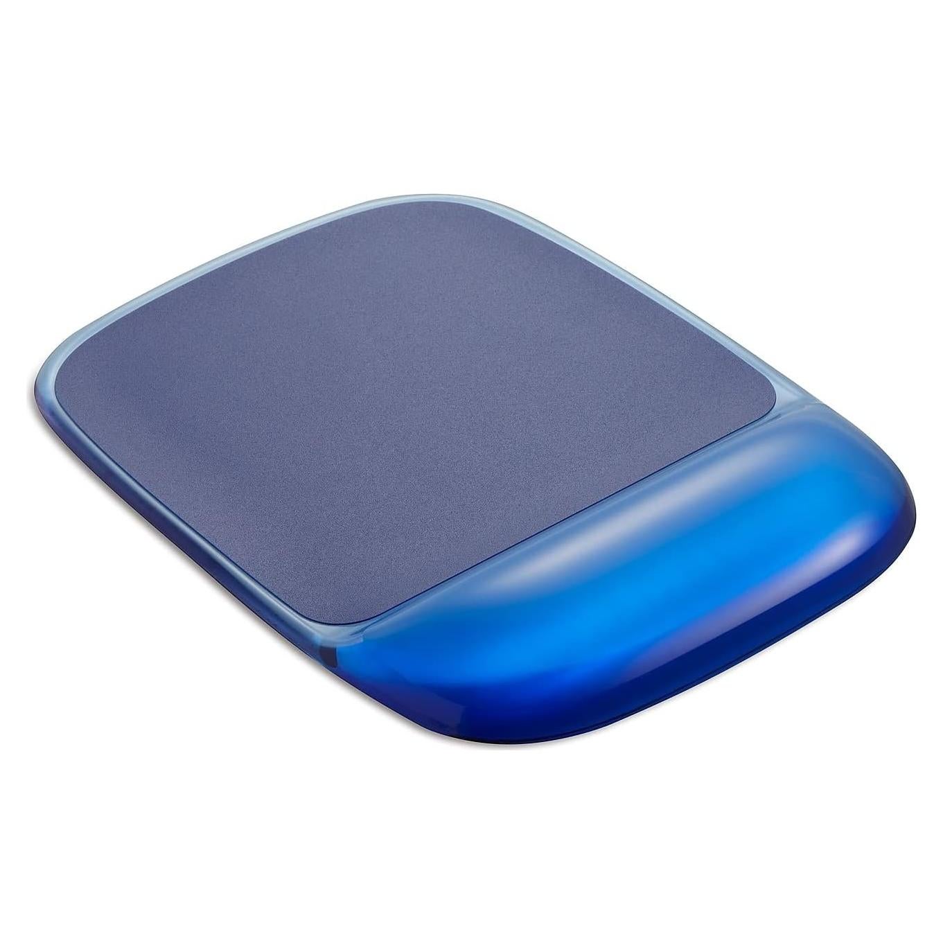 Almohadilla de Ratón con Reposamuñecas Gel STAPLES Azul 25.4x18.4 cm