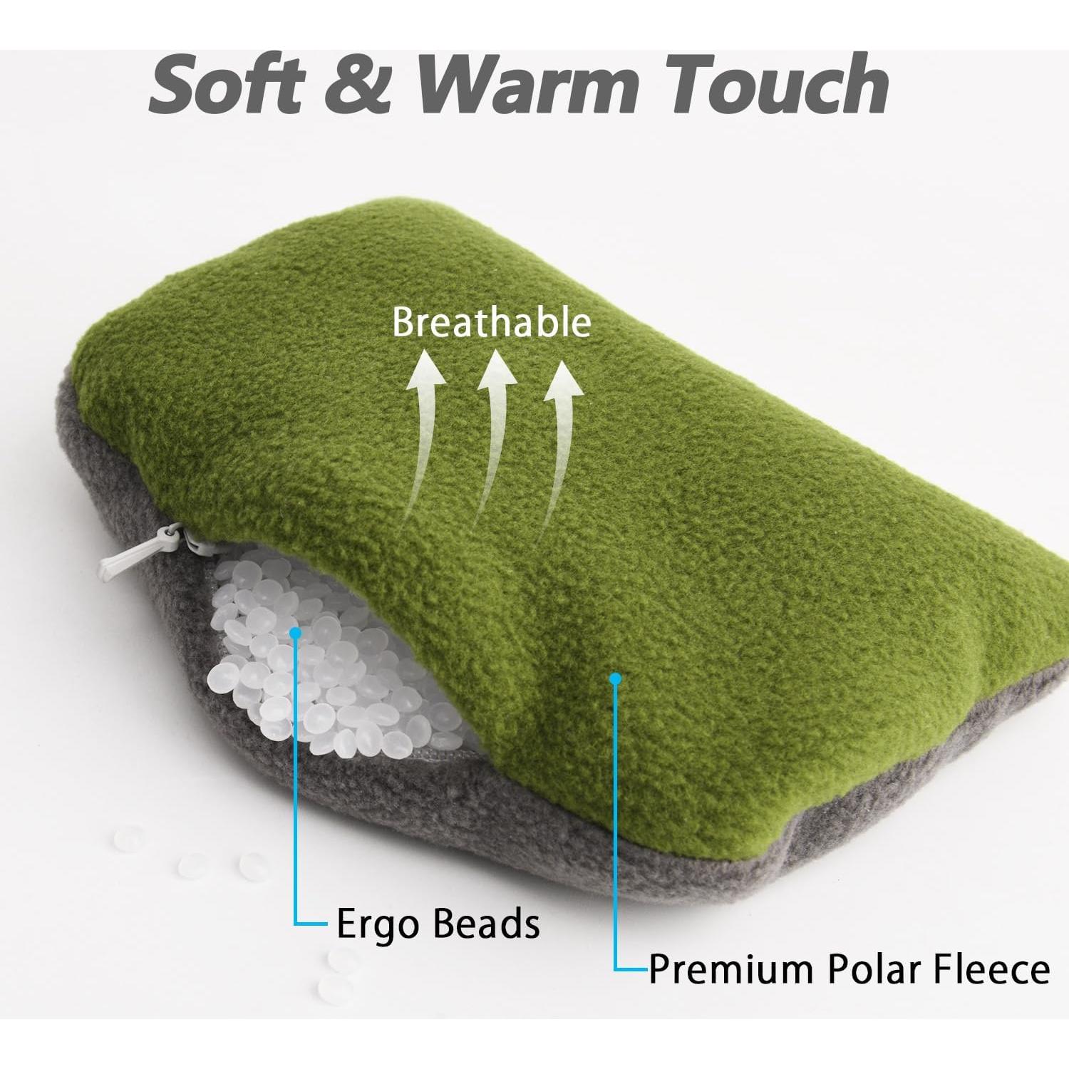 Descanso de Muñeca Ergonómico CandoCraft Verde 15.5x10.9 cm