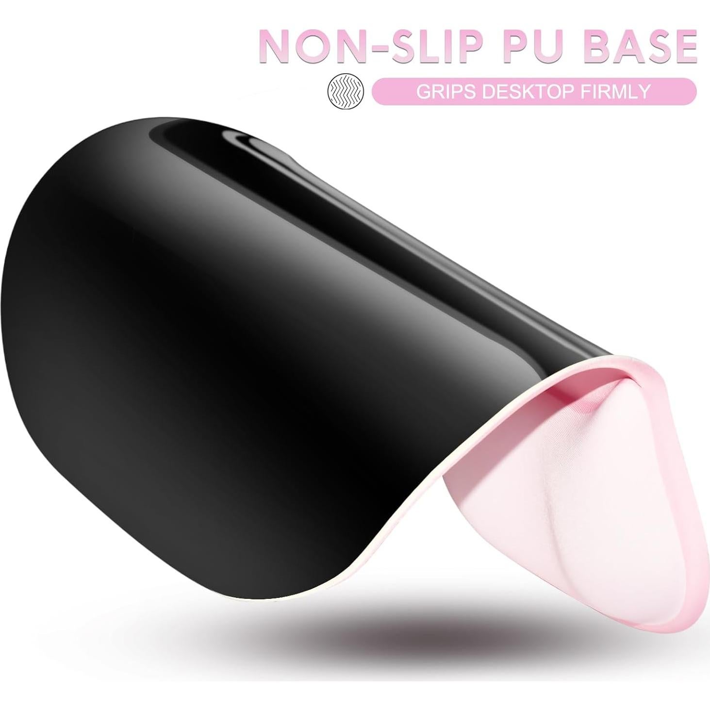 Almohadilla de Muñeca de Gel JIKIOU Ergonómica Rosa Puro