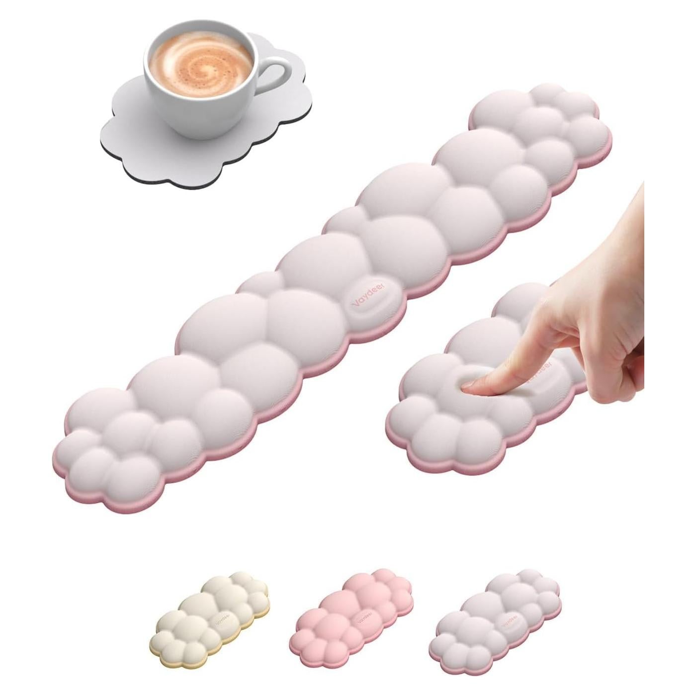 Conjunto Reposamuñecas Vaydeer Ergonómico 3 en 1 - Espuma