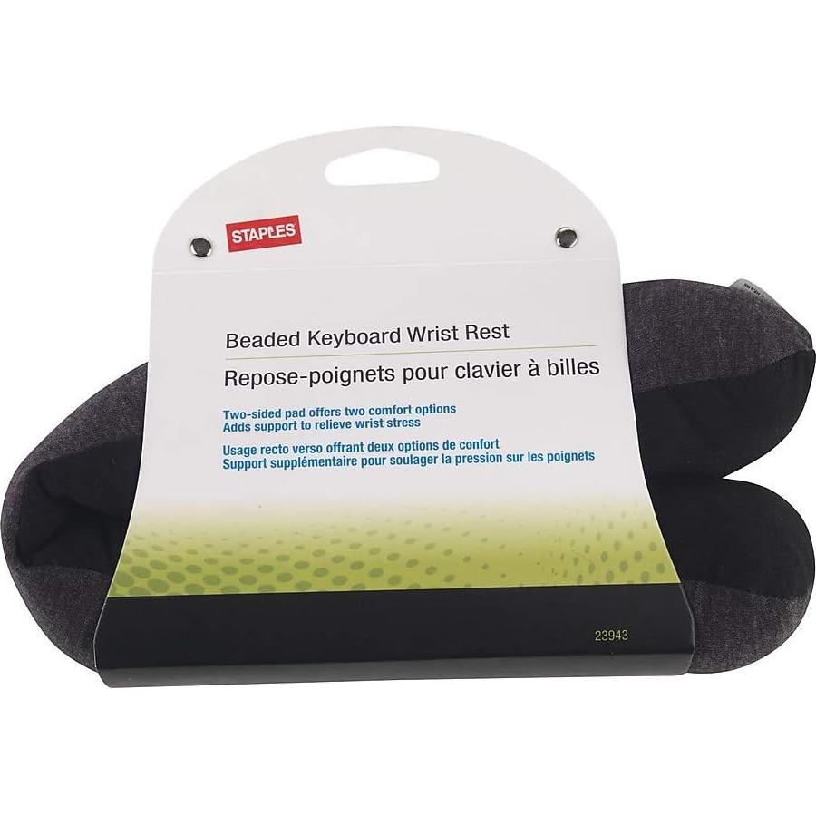 Reposamuñecas Ergonómico Staples 23943 Negro y Gris