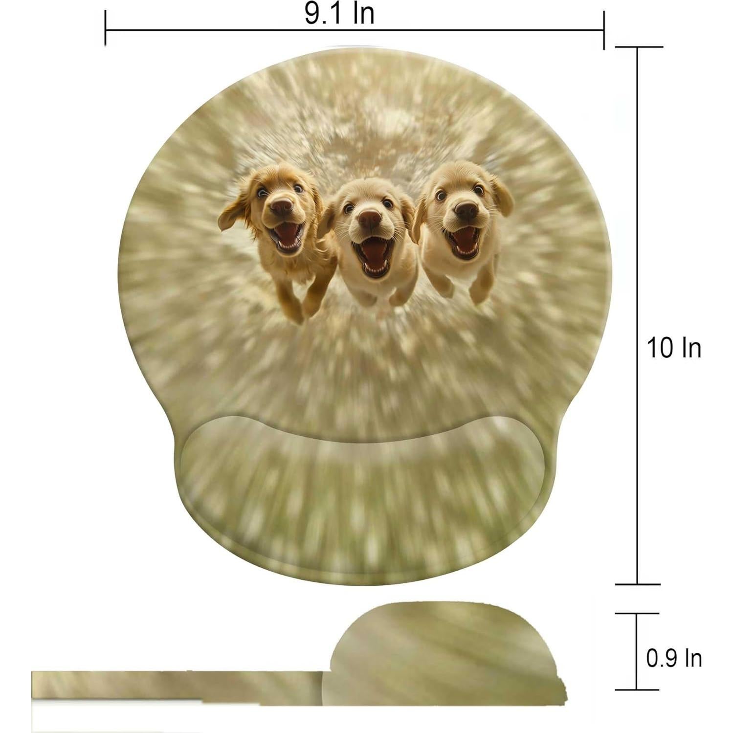 Alfombrilla Ergonómica para Ratón PIDAY con Reposamuñecas