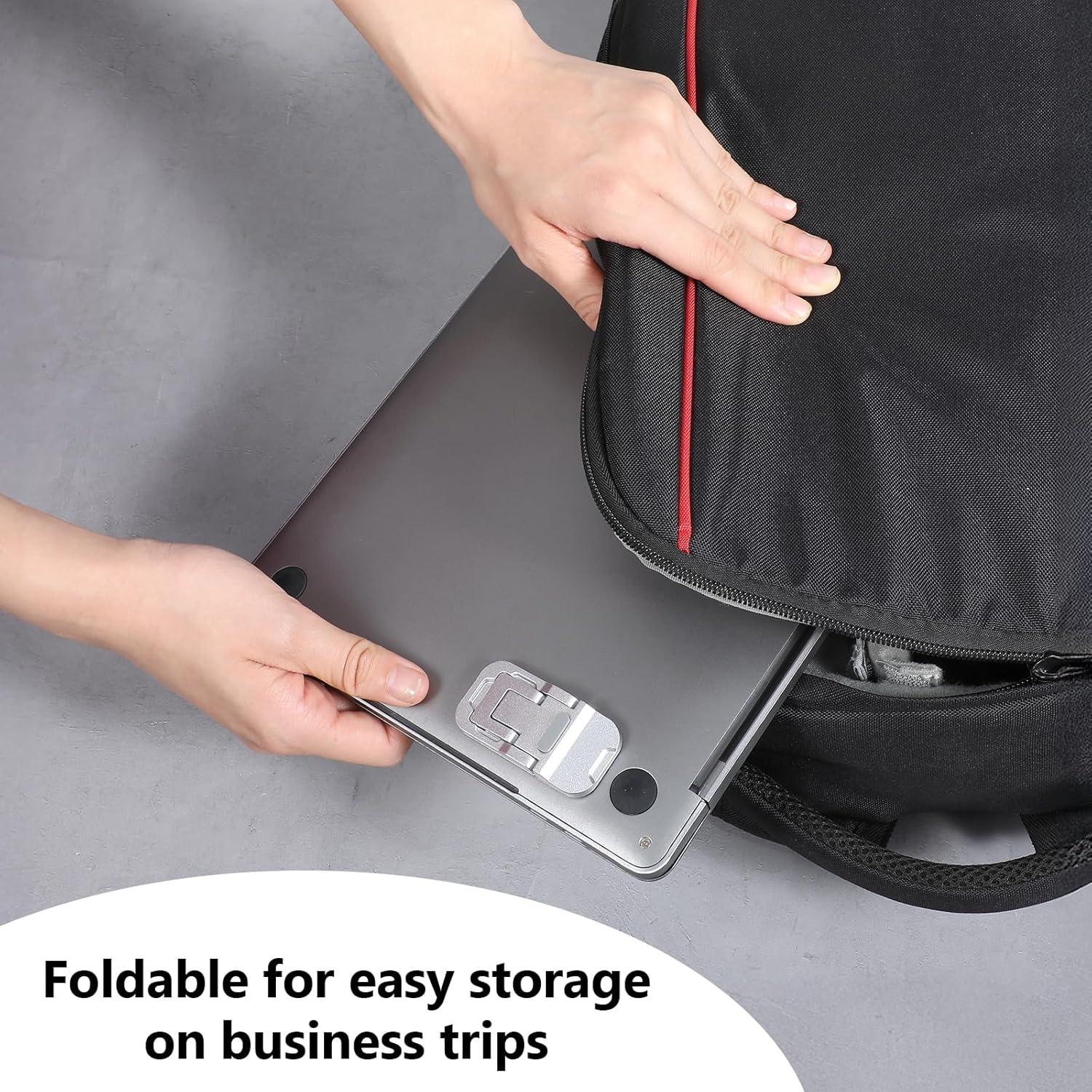 Soporte Plegable para Teclado XLIUAX Mini Ajustable Plata