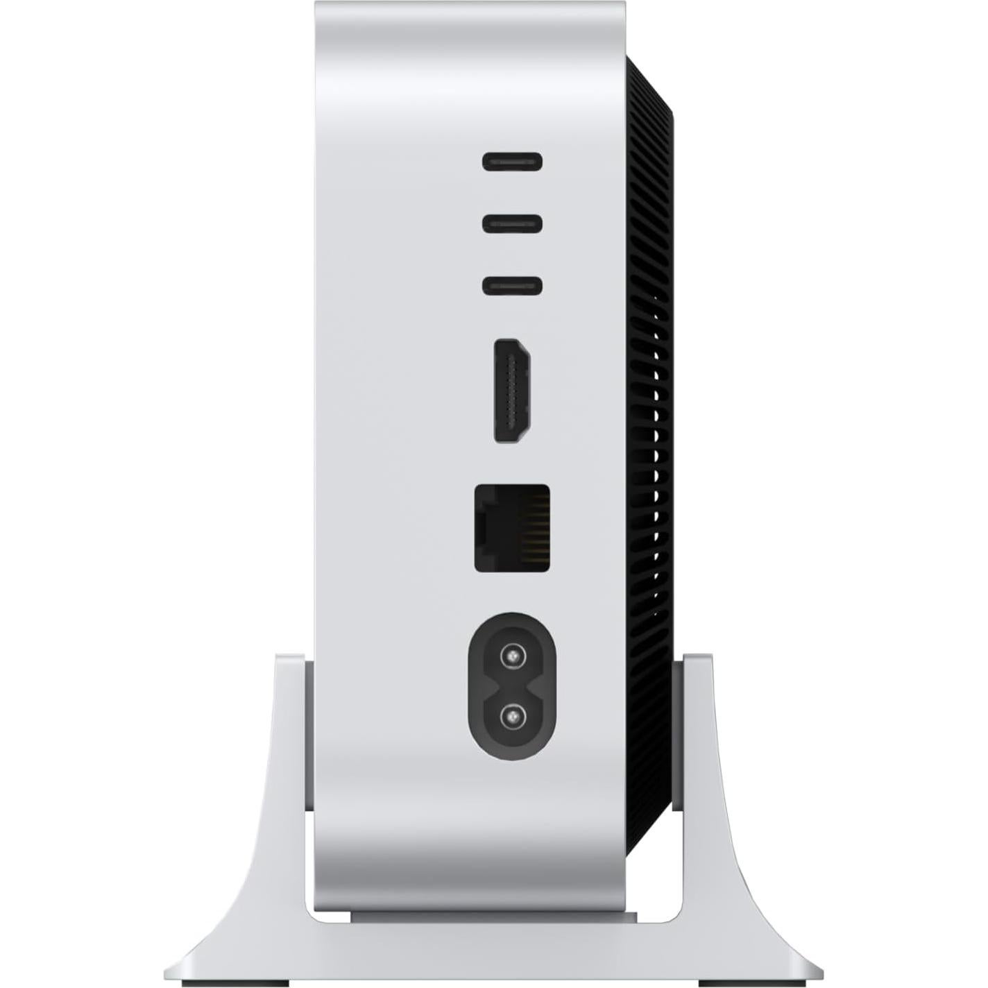 Soporte Vertical Metalico Jokitech para M4 Mac mini - Plata