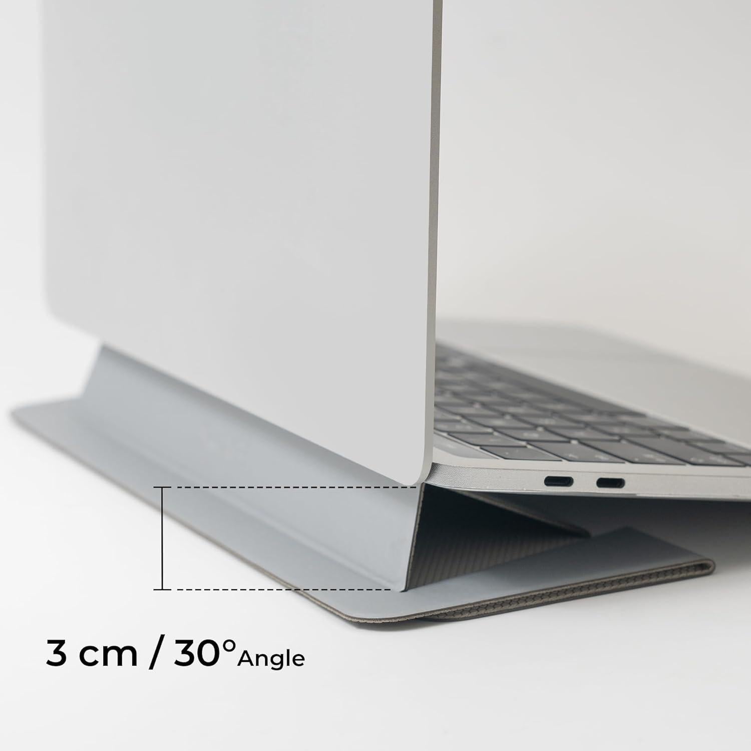 Soporte Ergonómico Plegable para Laptop SenseAGE - Carbón