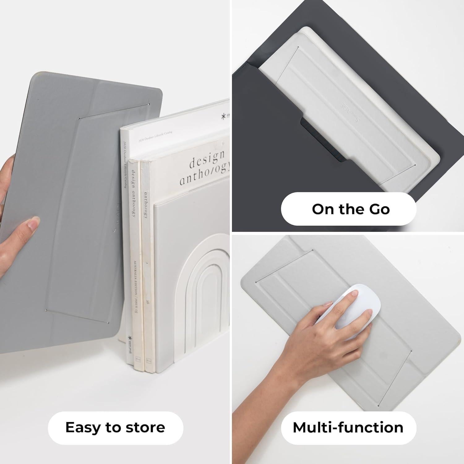 Soporte Ergonómico Plegable para Laptop SenseAGE - Carbón