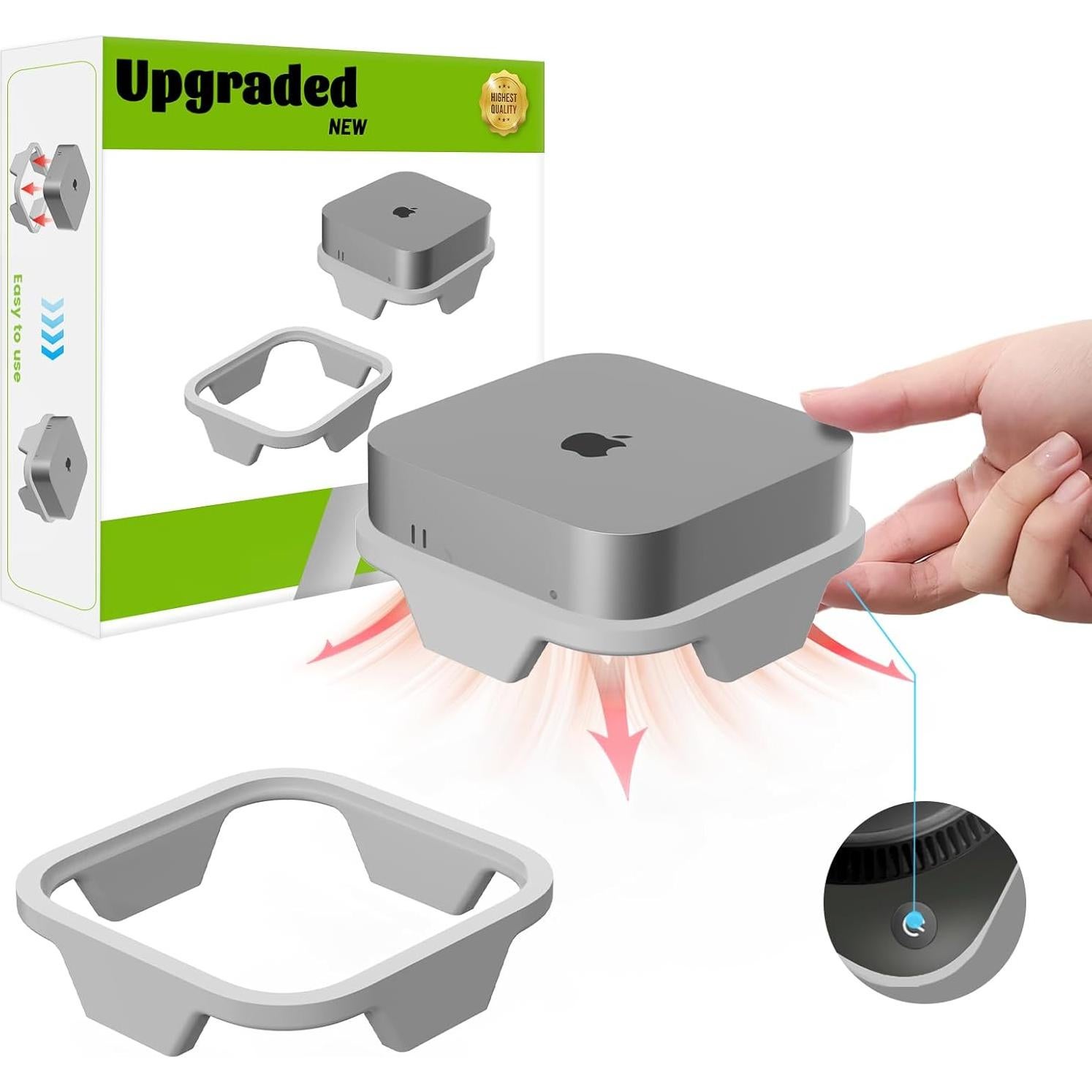 Soporte de Escritorio de Silicona DOGITY para Mac Mini M4 2024