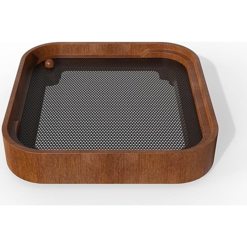 Soporte de Madera para Mac Mini 4 con Acceso al Botón de Encendido