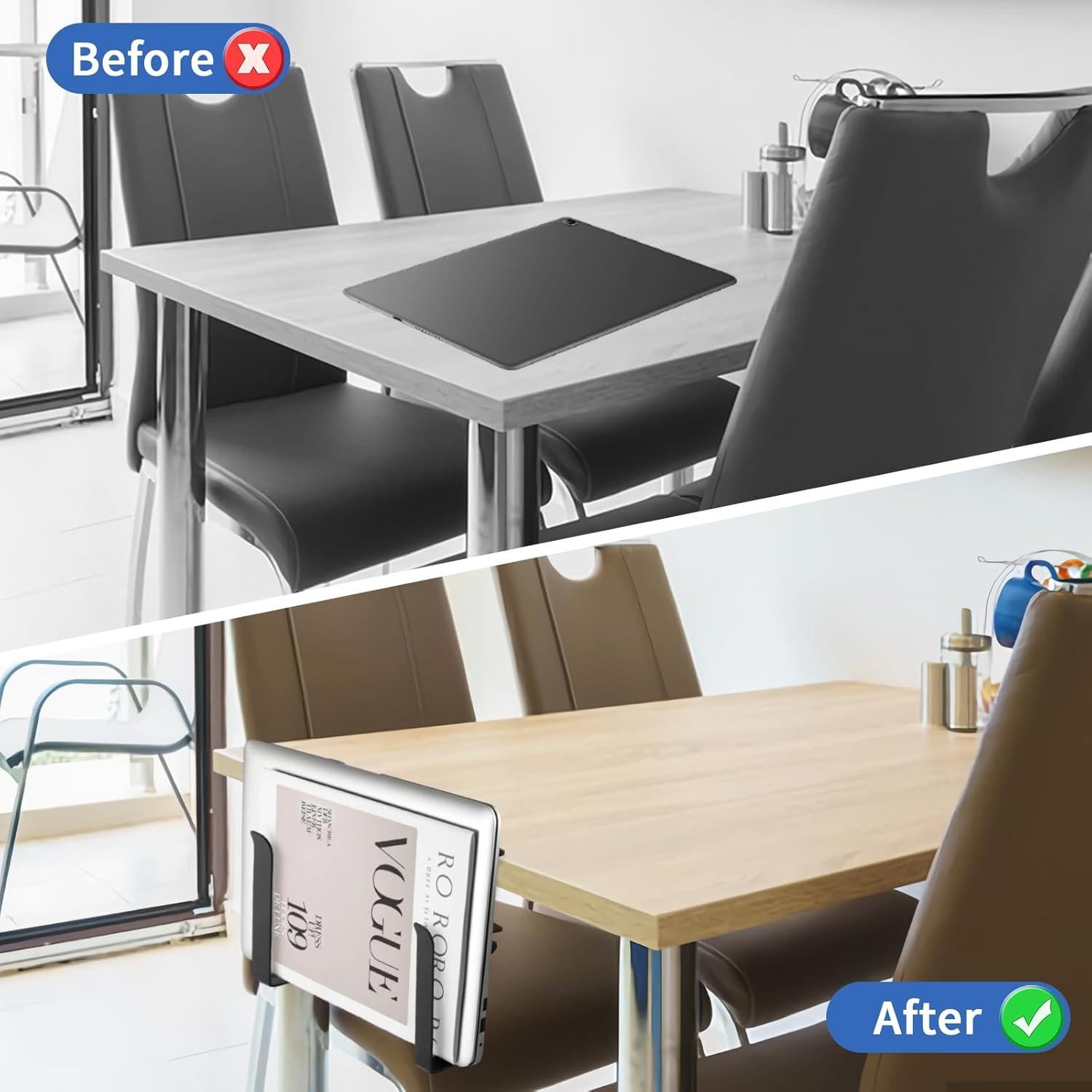 Soporte Lateral Ajustable para Laptop LUKETURE - Sin Perforación