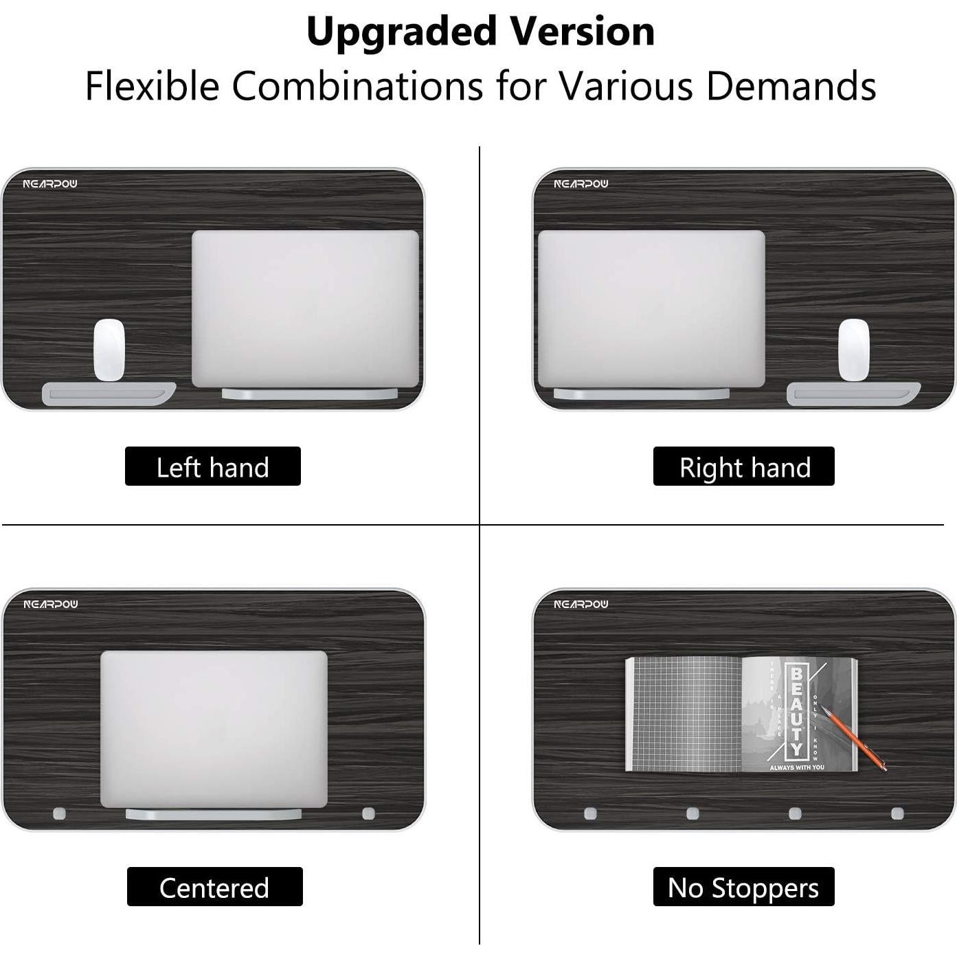 Mesa de cama para laptop NEARPOW, ajustable y portátil