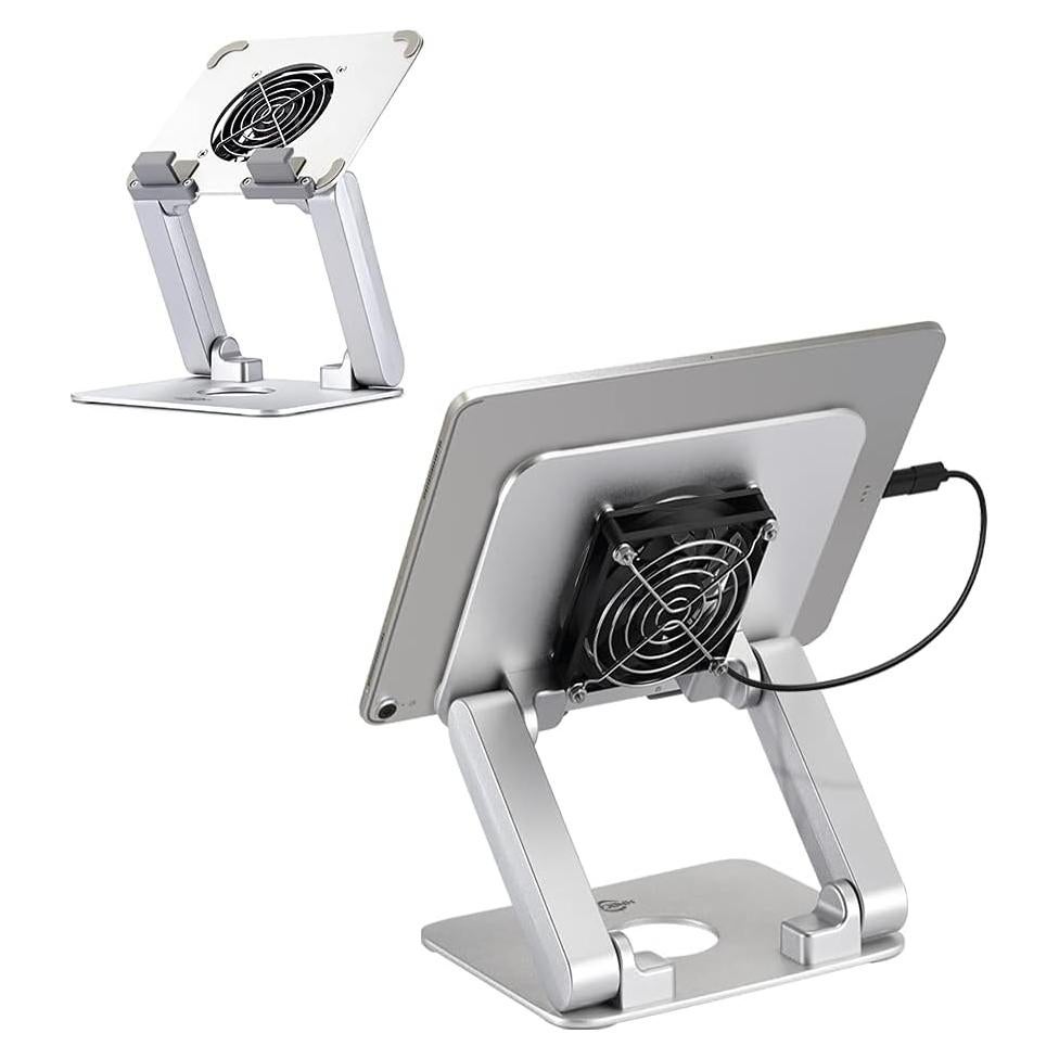 Soporte para Tableta KABCON con Ventilador Silencioso hasta 33 cm