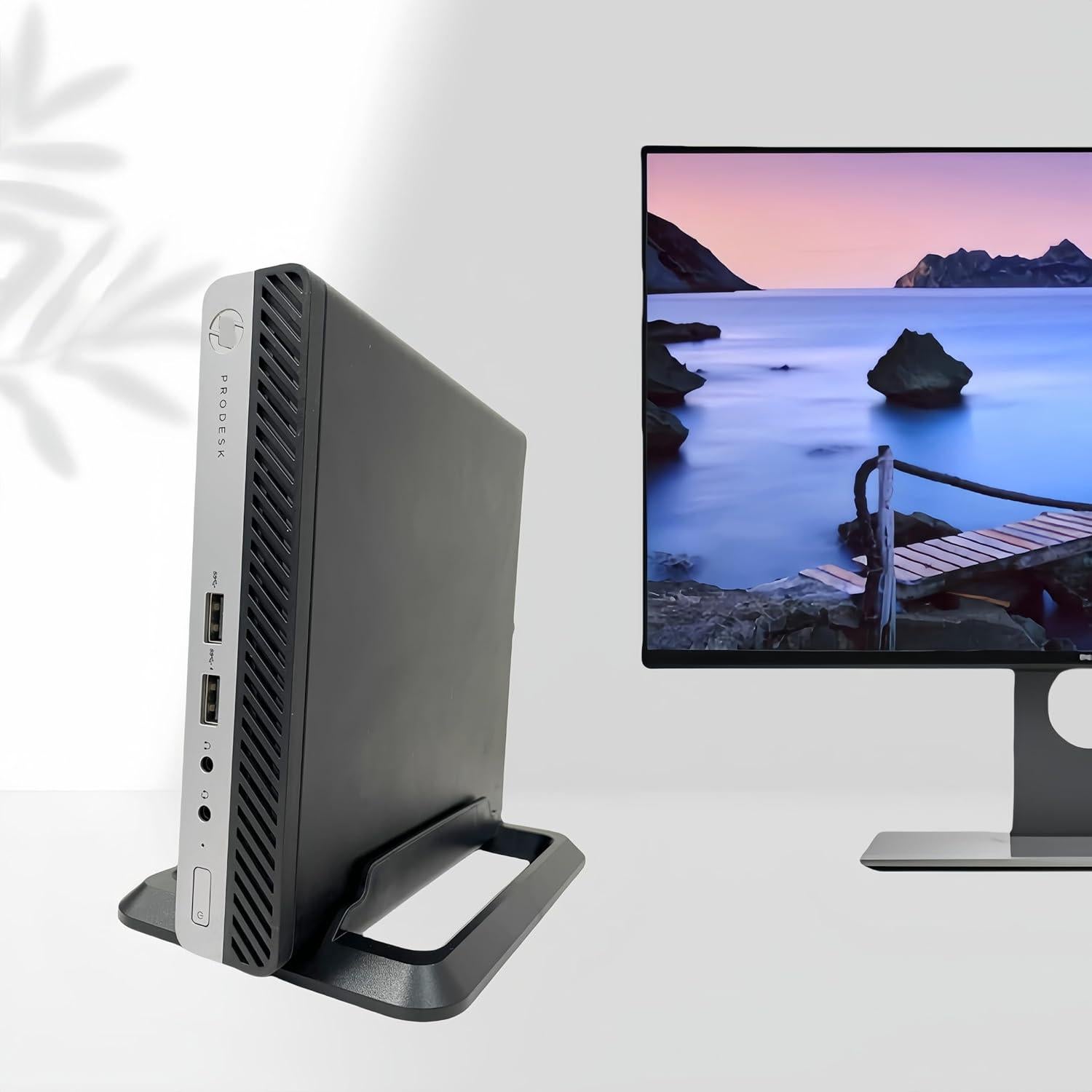 Base de Soporte Vertical para Mini PC HP ProDesk y EliteDesk