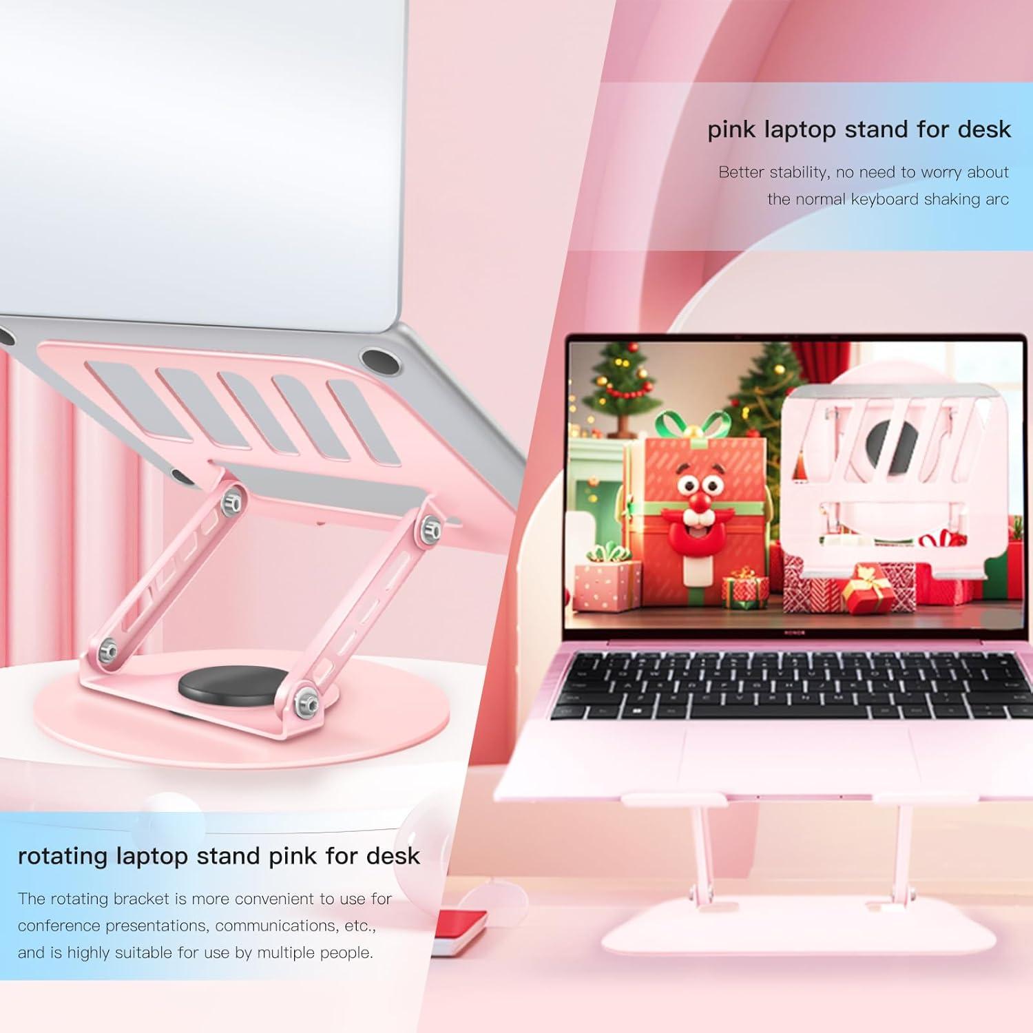 Soporte de Laptop Ajustable ZSAUTHREE Rotate-A2 360° Plegable