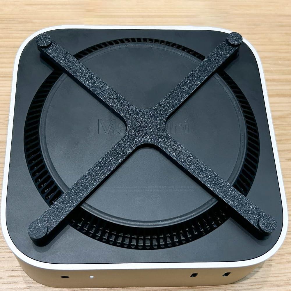 Soporte TerraAura para Mac Mini M4 2024 - Botón Encendido