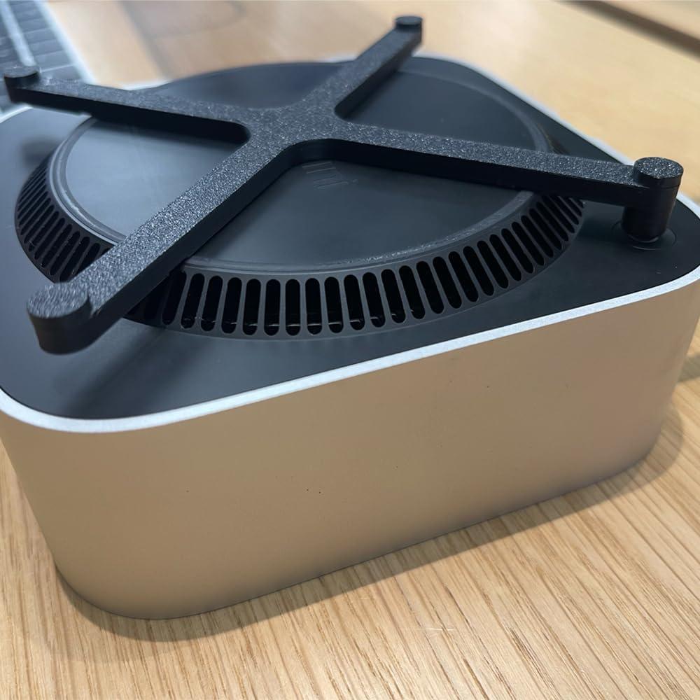 Soporte TerraAura para Mac Mini M4 2024 - Botón Encendido