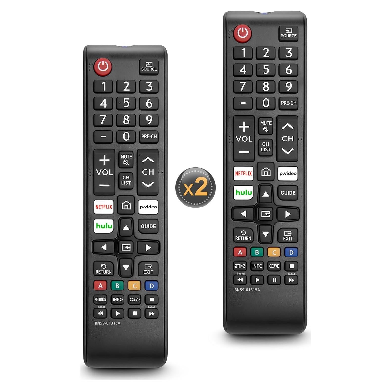 Pack de 2 Controles Remotos Universales OMAIC para TVs Samsung