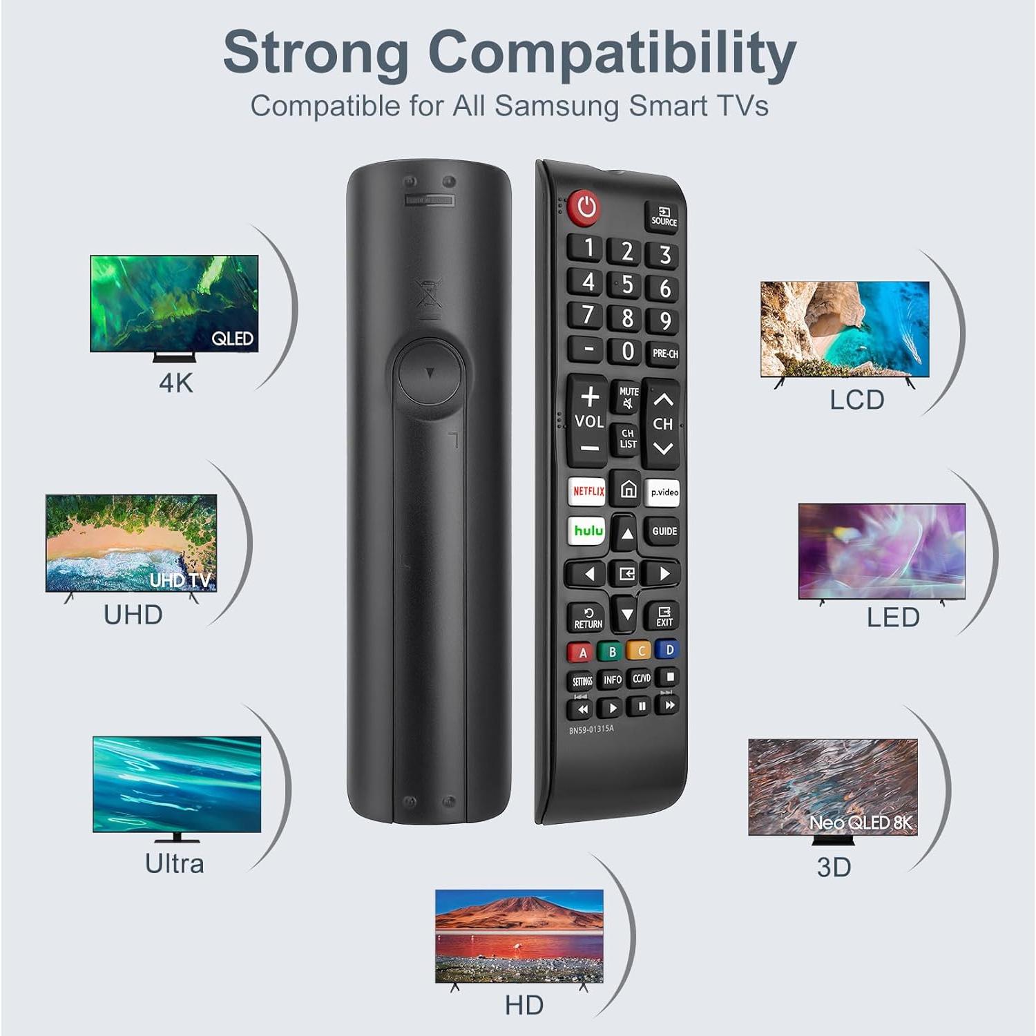 Pack de 2 Controles Remotos Universales OMAIC para TVs Samsung