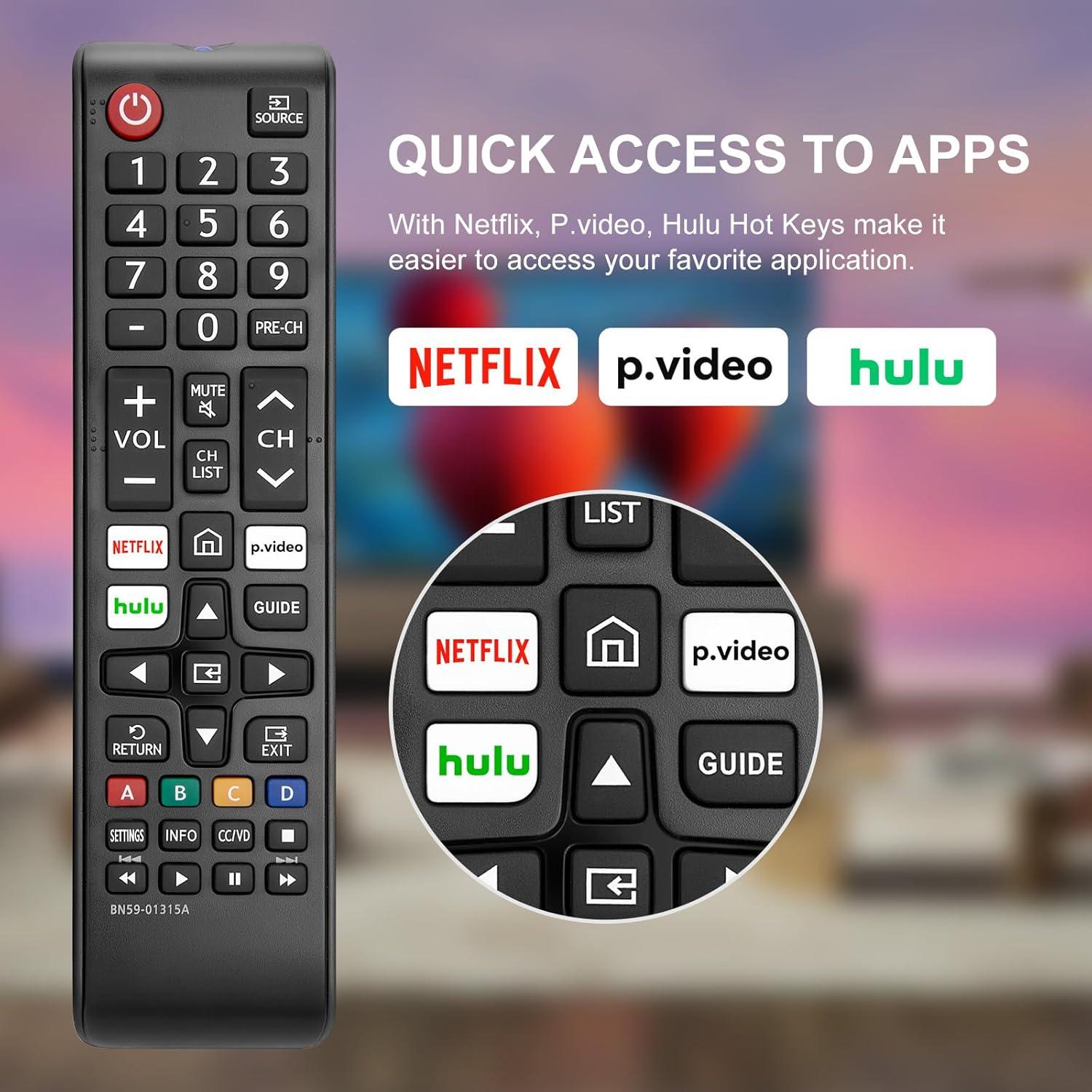 Pack de 2 Controles Remotos Universales OMAIC para TVs Samsung