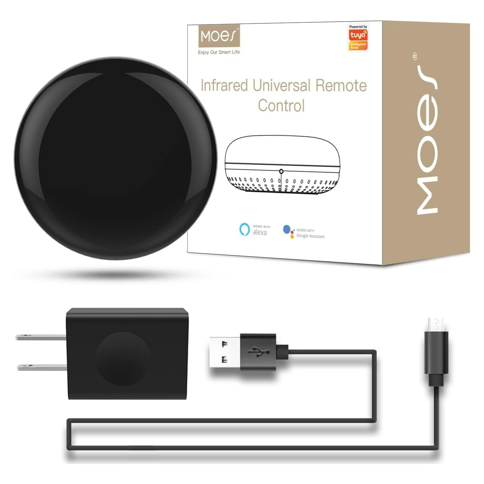 Controlador Remoto IR Inteligente MOES WiFi para Hogar