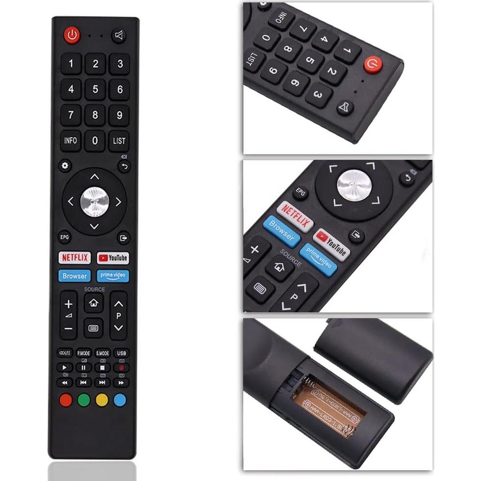 Control Remoto Inteligente MATCOM GCBLTV02BDBIR para TV CHIQ