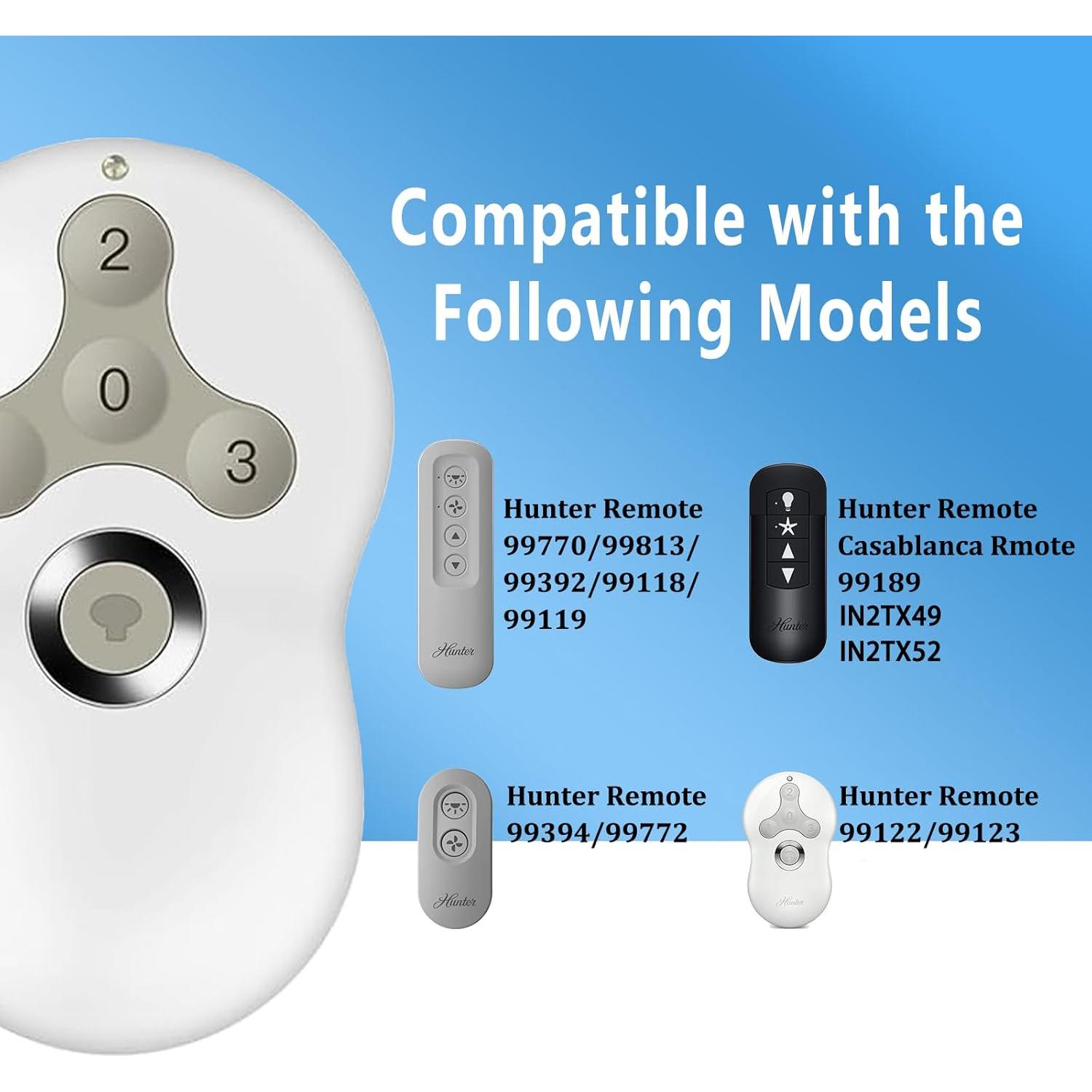 Control Remoto Universal CeilingBreeze RC-5T1 para Ventilador