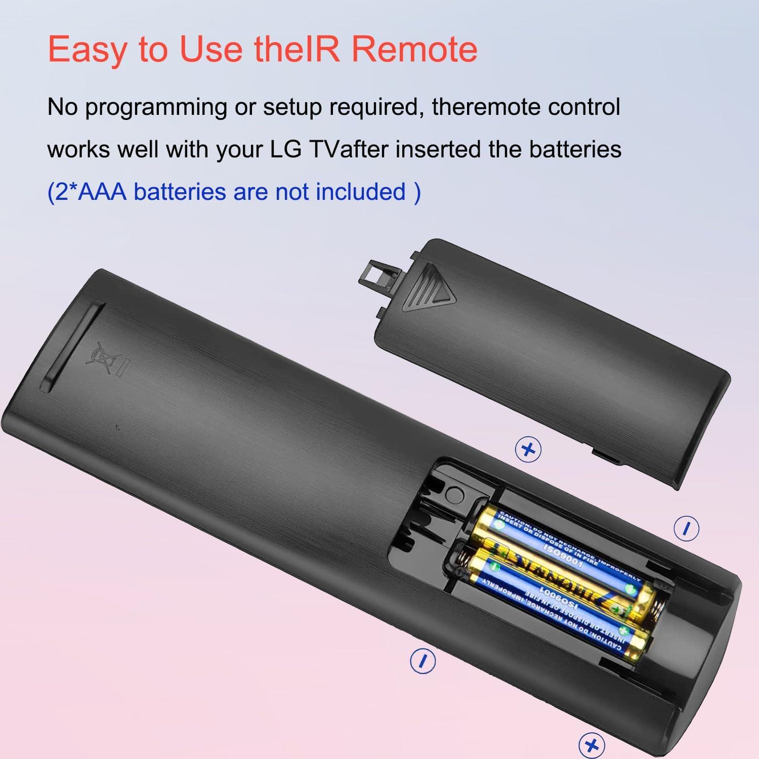 Control Remoto Universal LG Smart TV - Reemplazo Compatible