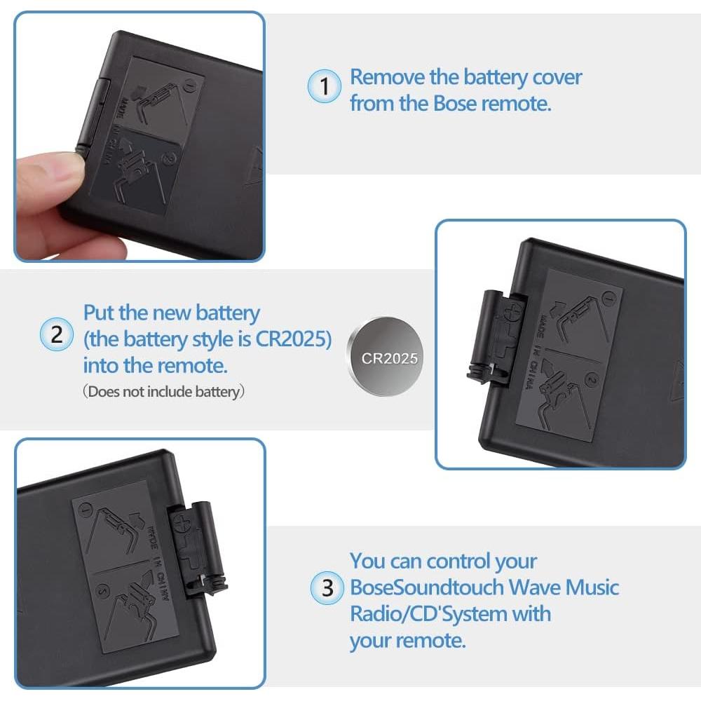 Control Remoto Reemplazo Bose Soundbar Generaciones 1-4