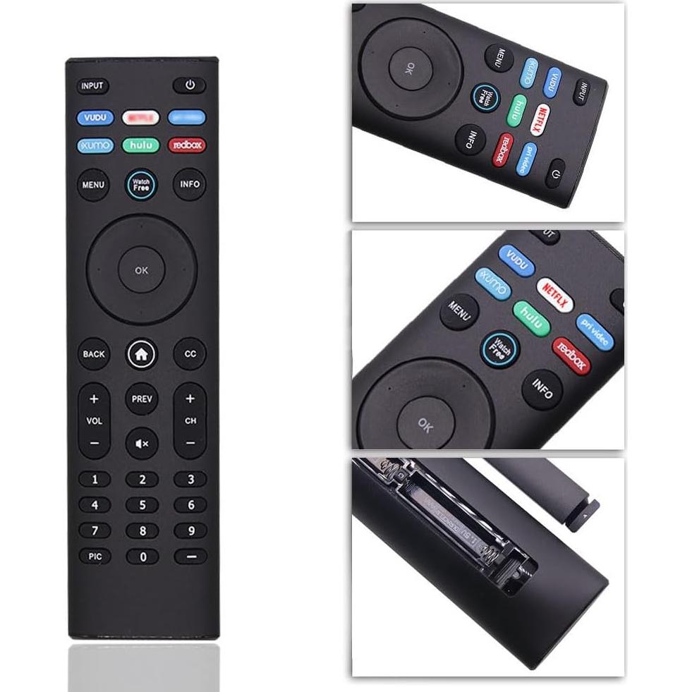 Control Remoto Universal Vizio XRT140 para TV Smart 4K HD