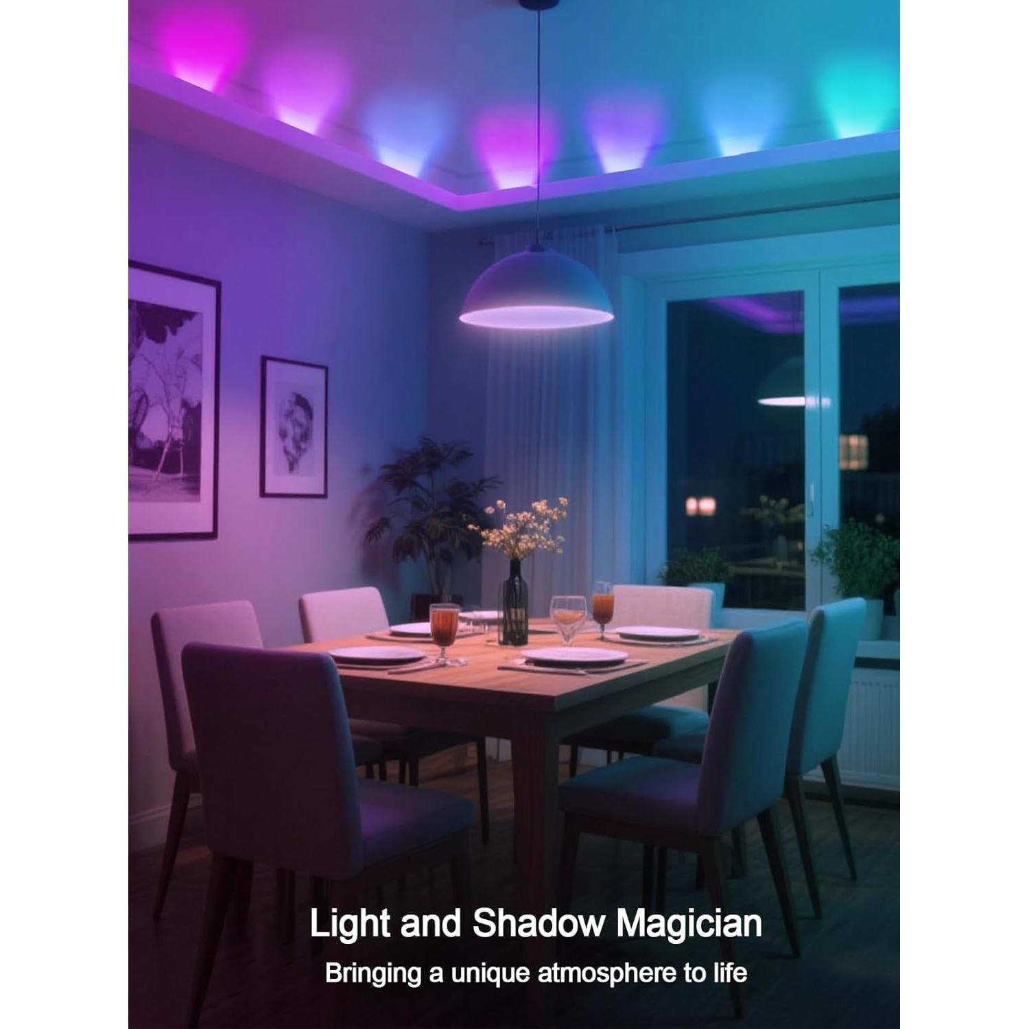 Luces LED RGB Tyute 2.99m para TV 35-55" Control Remoto