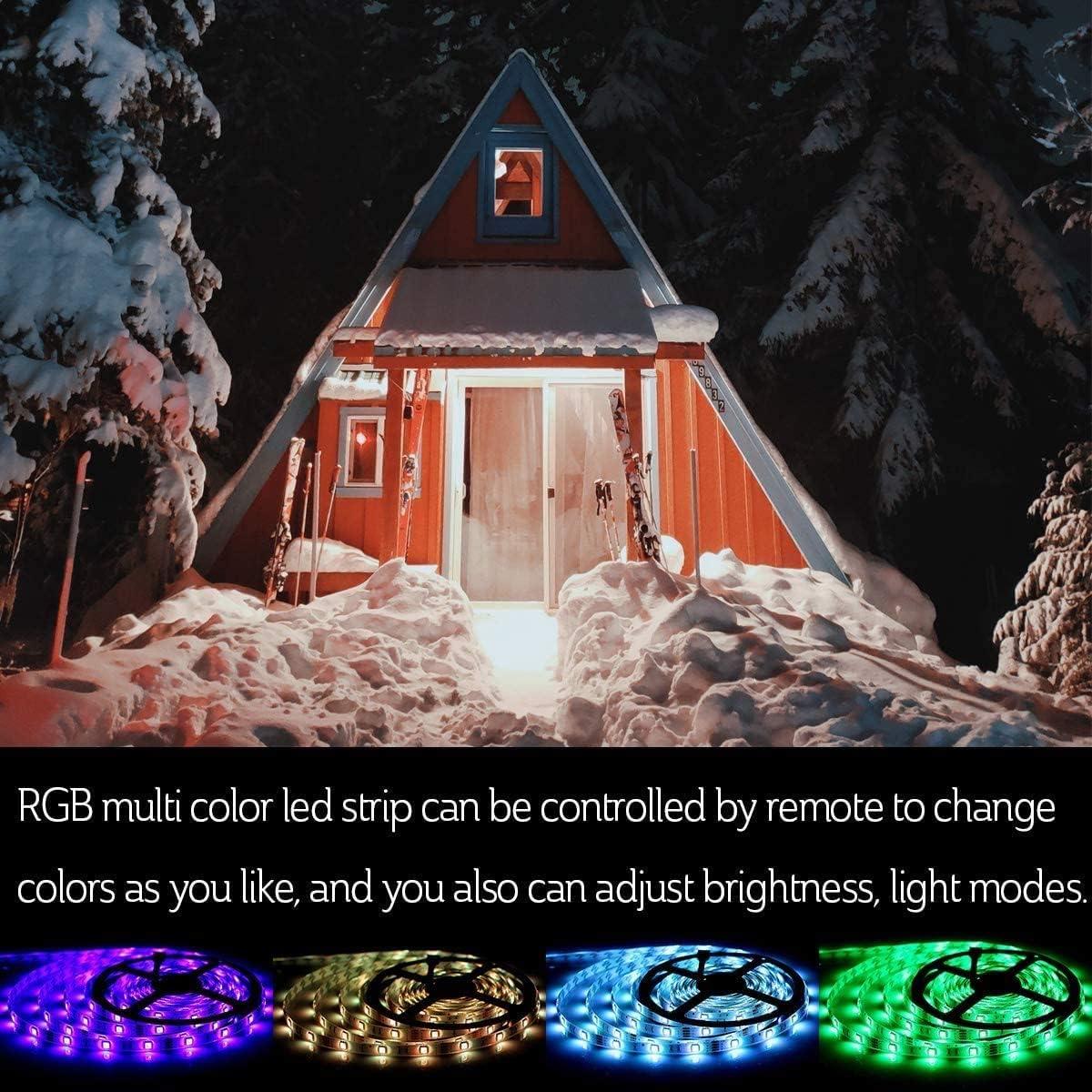Tira de Luces LED RGB 5m SUPERNIGHT con Control Remoto 44 Teclas