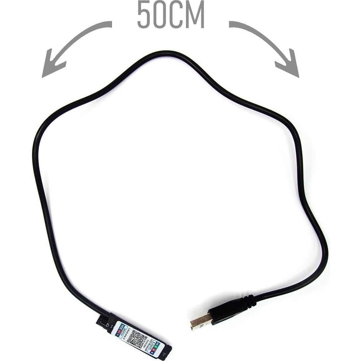 Tira LED RGB 5m Jiehua 150 luces control remoto APP