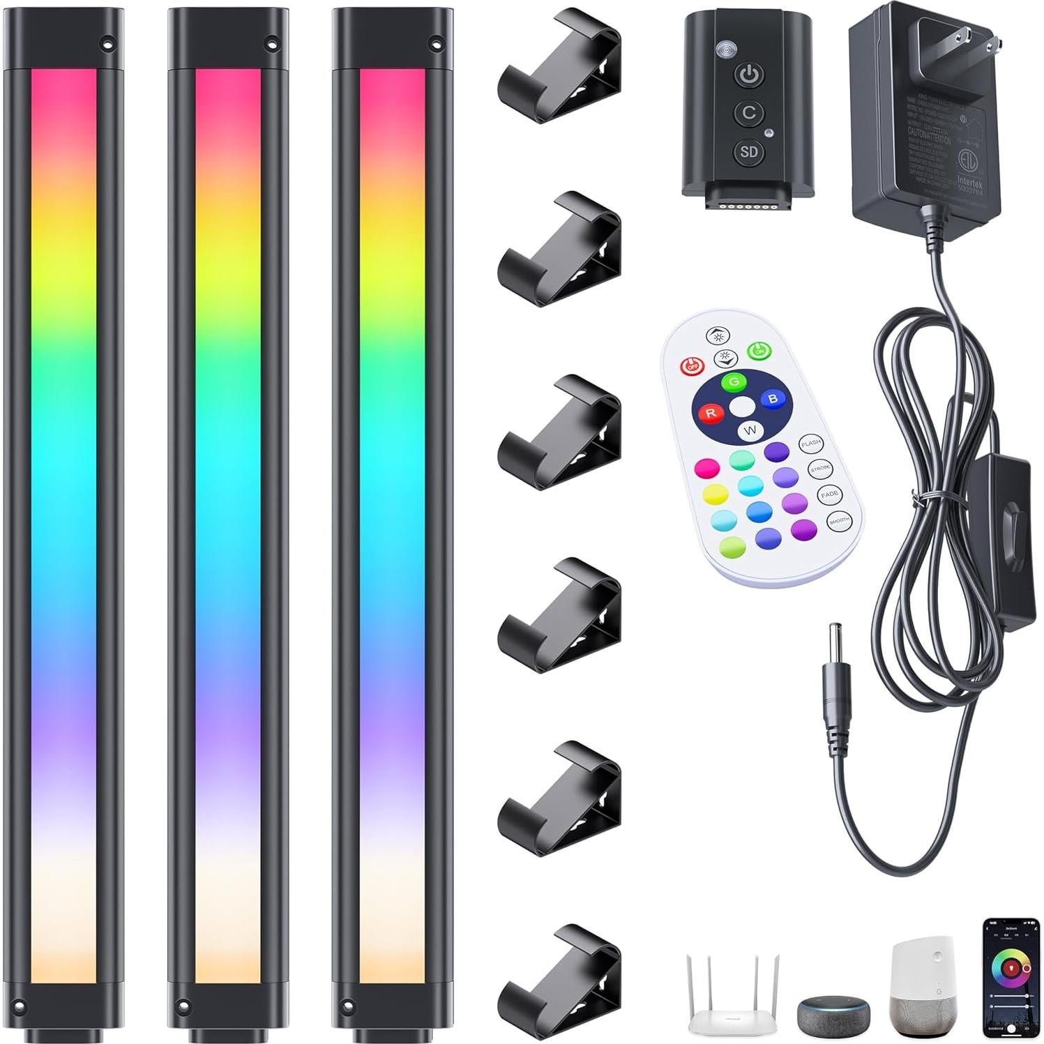 Barra de Luz LED Inteligente LAMPAOUS BarSmart Plus 90 cm RGB+CCT