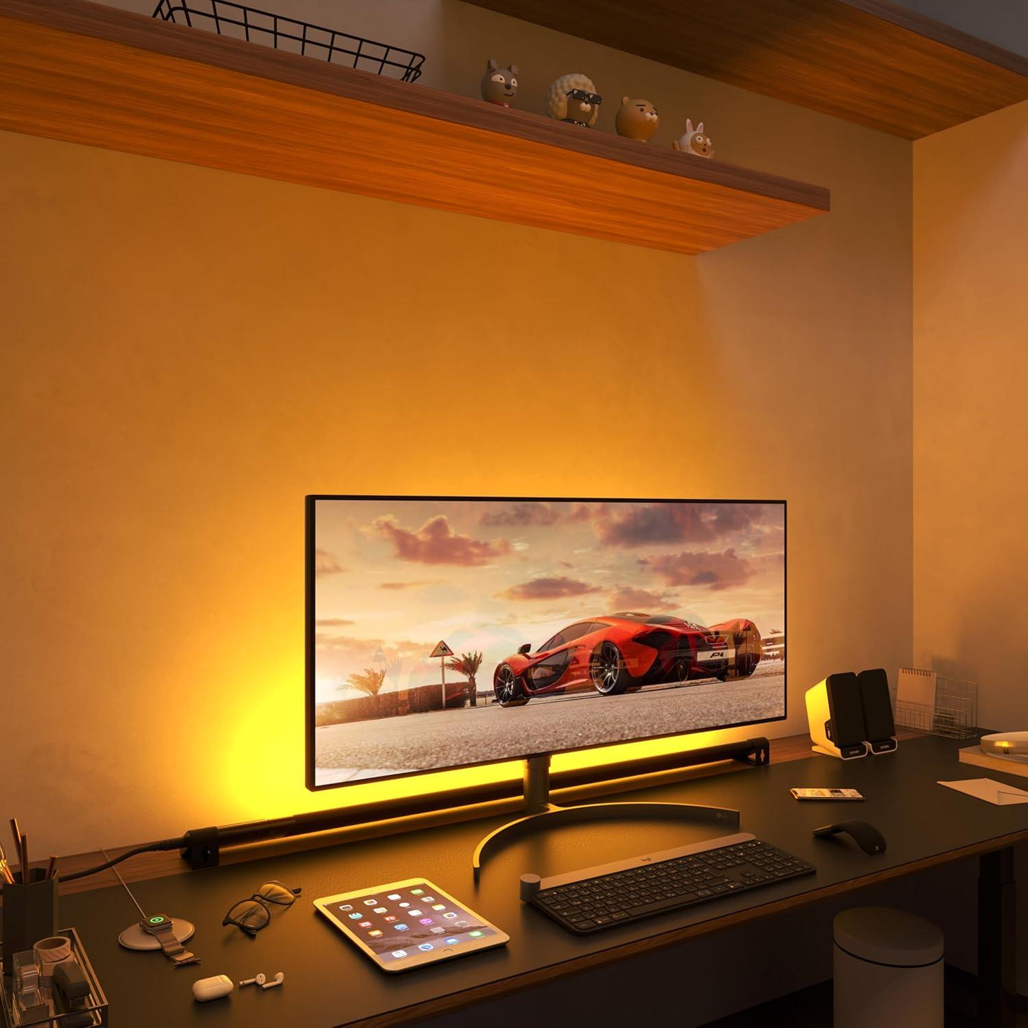 Barra de Luz LED Inteligente LAMPAOUS BarSmart Plus 90 cm RGB+CCT