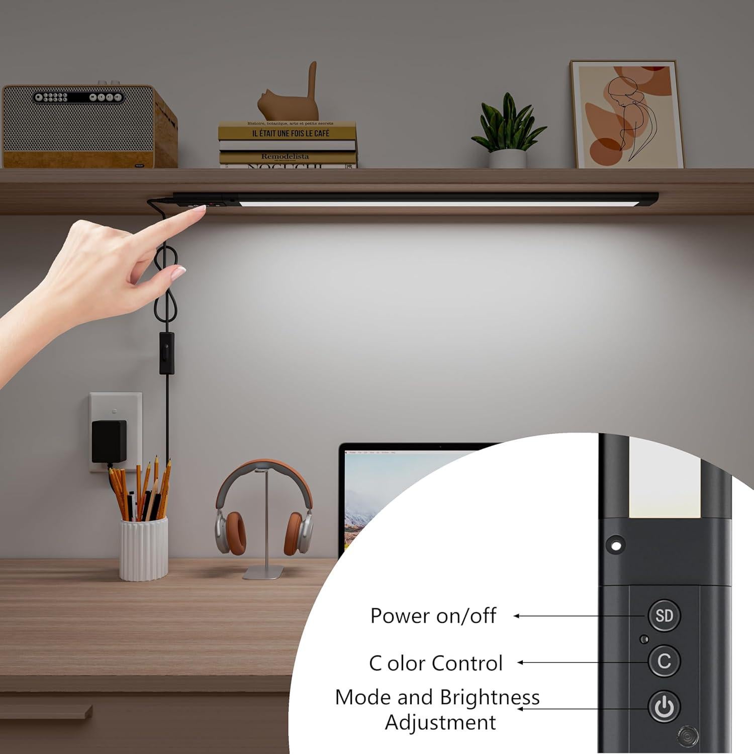 Barra de Luz LED Inteligente LAMPAOUS BarSmart Plus 90 cm RGB+CCT