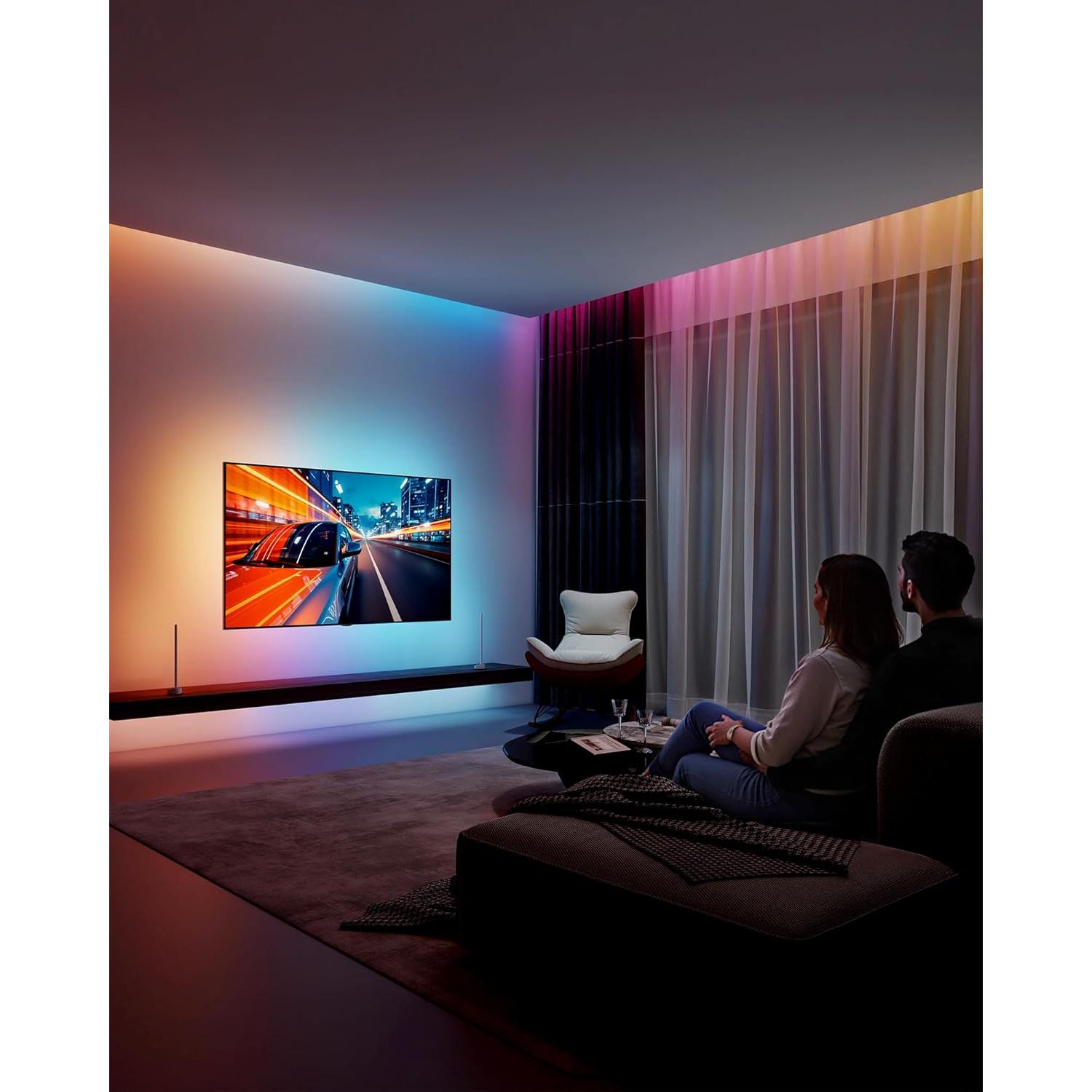 Fondo de TV LED RGBICCW BWEETECH 65" 4K HDMI 2.0