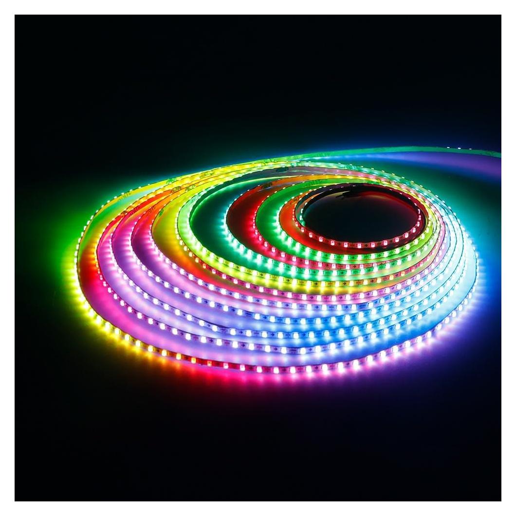 Tira LED WS2812B 1m 160 LEDs/m 2.7mm Ultra Estrecha DC5V