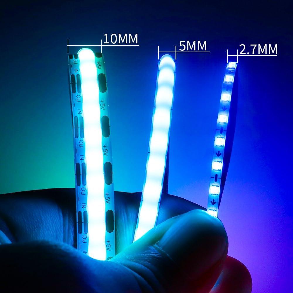 Tira LED WS2812B 1m 160 LEDs/m 2.7mm Ultra Estrecha DC5V