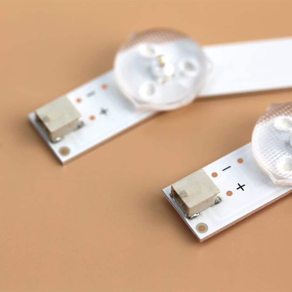 Tira de Retroiluminación LED GuuYebe BN96-27468A 585mm 2 Piezas