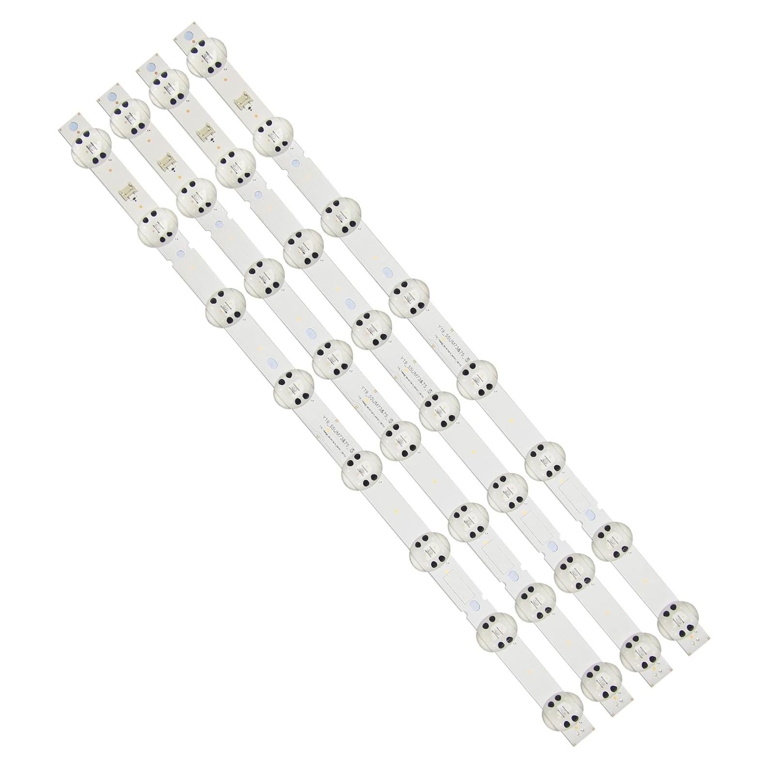 Tiras de Retroiluminación LED GuuYebe para TV 55" - 4 Piezas