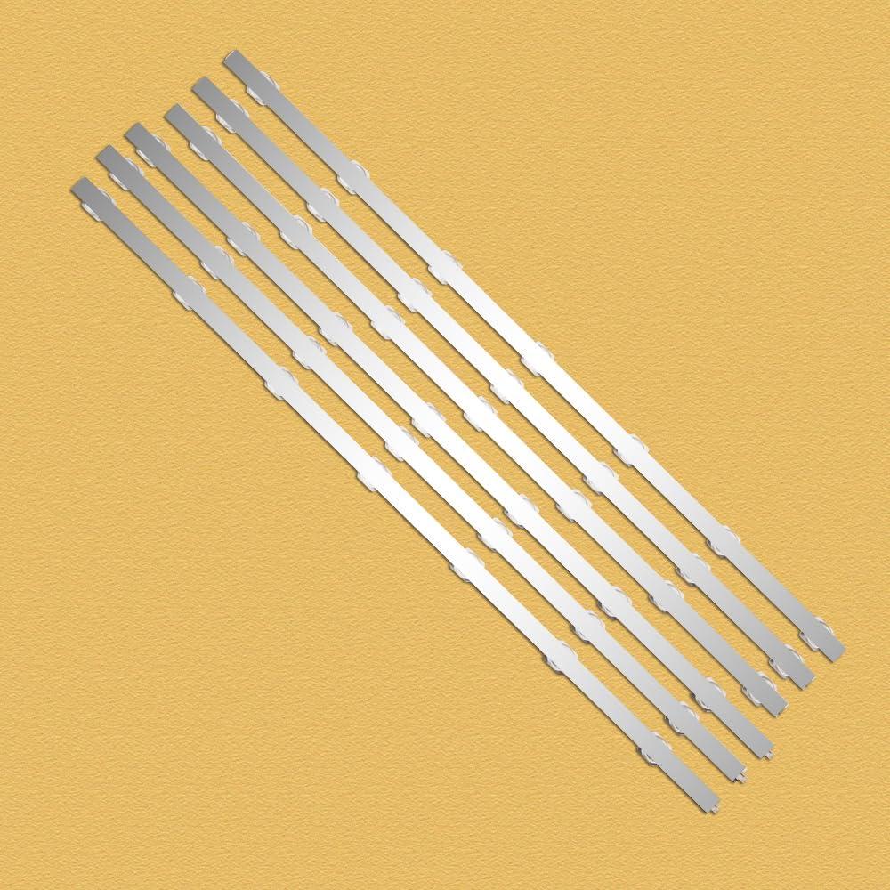 Tira de Retroiluminación LED GuuYebe 1100mm 6 Pcs 3V