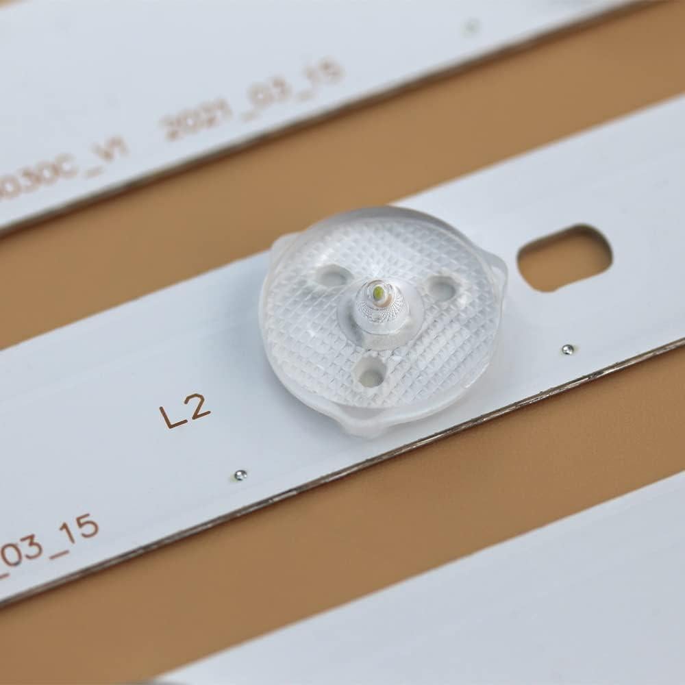 Tira LED Repuesto GuuYebe 55D2700 569mm 8 Pcs 6V