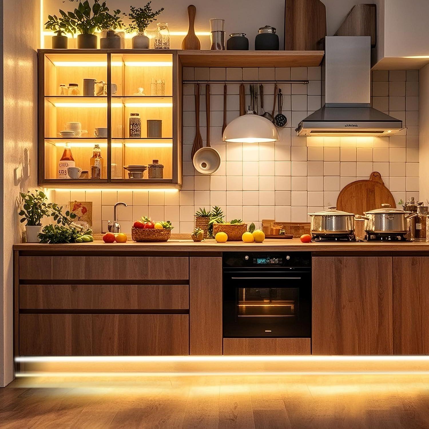 Tira LED COB 3m 2700K Pandery con control remoto y APP