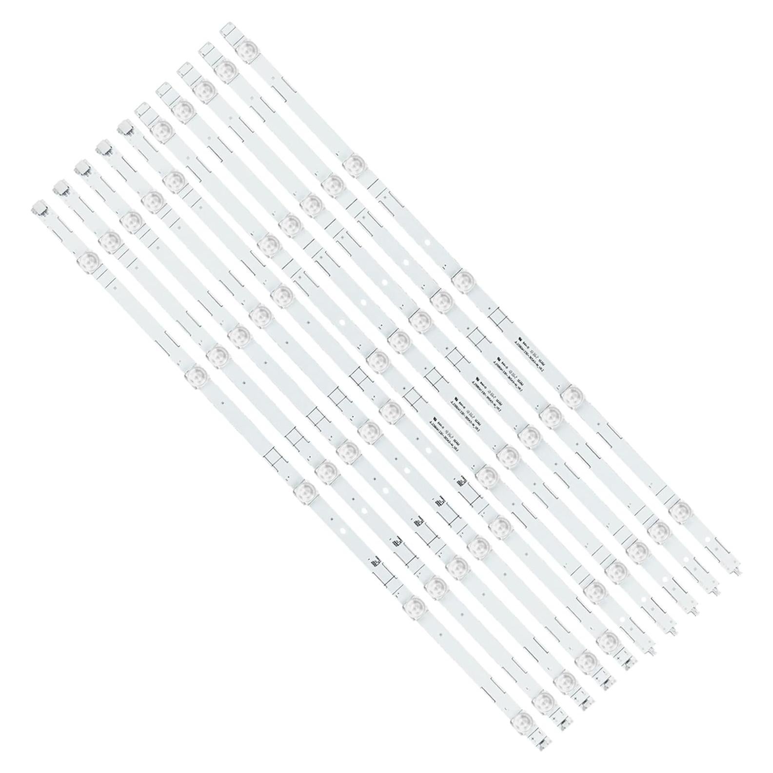 Tiras de Retroiluminación LED GuuYebe 1100mm 10 Pcs Repuesto TV