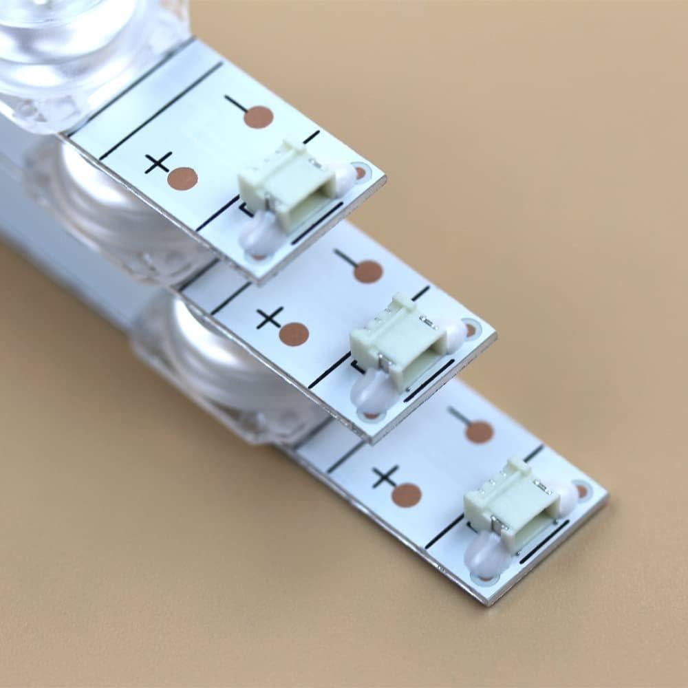 Tiras de Retroiluminación LED GuuYebe 1100mm 10 Pcs Repuesto TV