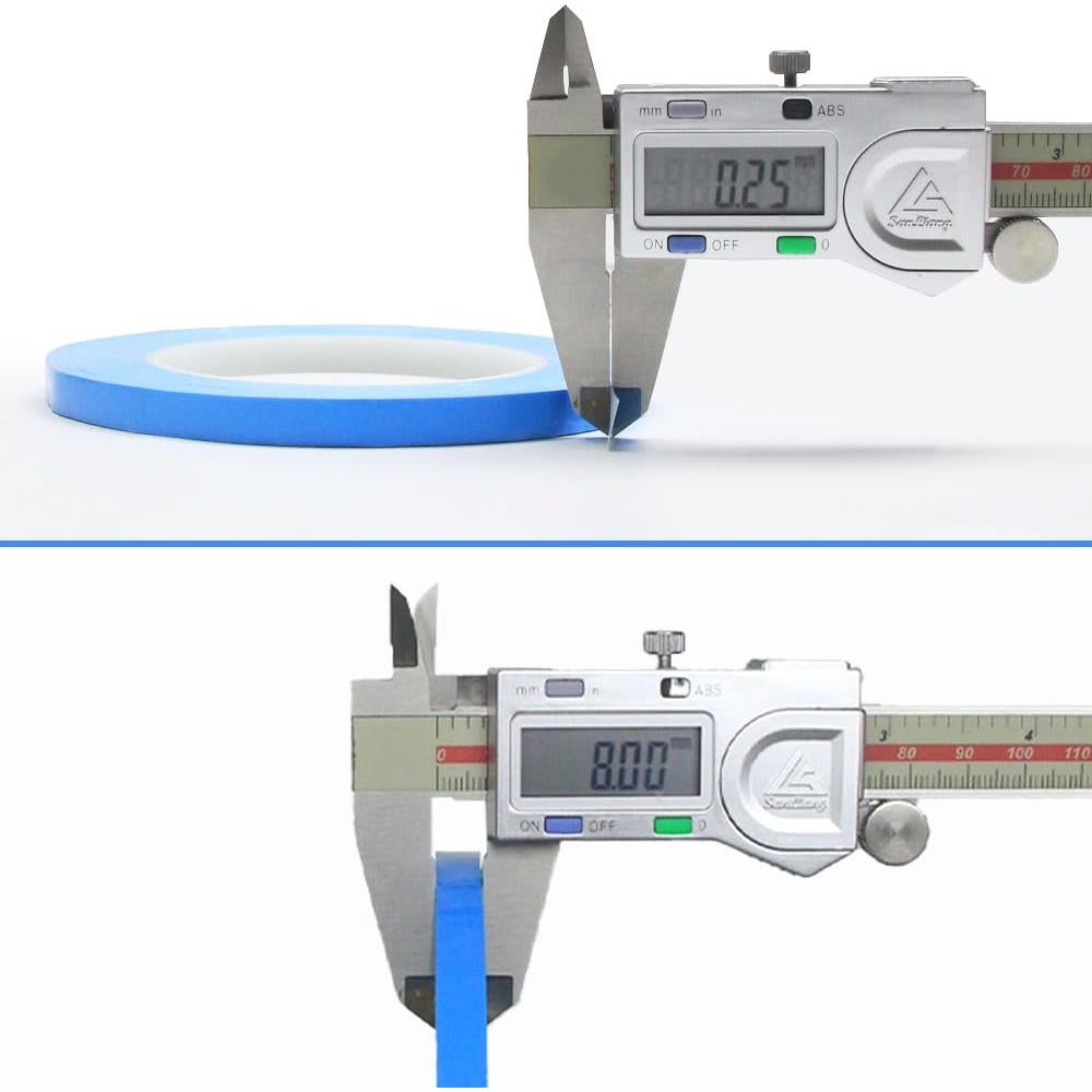Cinta Adhesiva Doble Cara GuuYebe 25m x 8mm Aislante Térmica