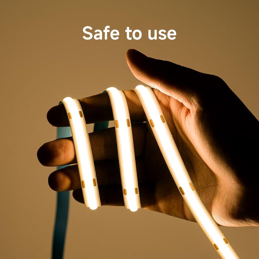 Cinta LED COB Blanca Cálida 3000K 10m 480LEDs/m DC24V